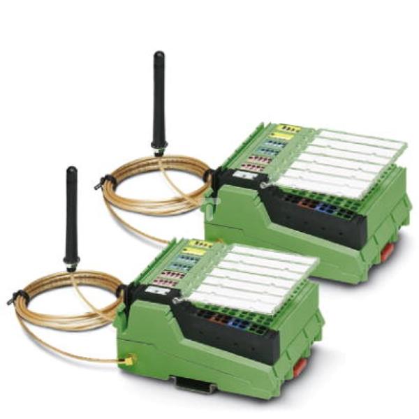 Interkom bezprzewodowy 16 wej/wyj cyfrowych 2 wej/wyj analogowe 2 moduły ADIO MUX-OMNI 2884208