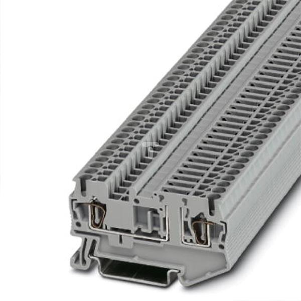 Złączka szynowa rozłączna 2-orzewodowa 0,08-4mm2 szara ST 2,5-TG 3038435