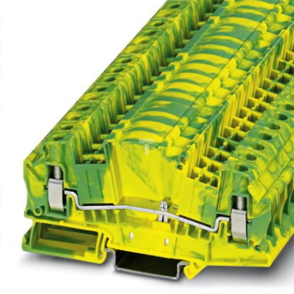 Złączka szynowa ochronna 6mm2 zielono-żółta UTMED 6-PE 3047442