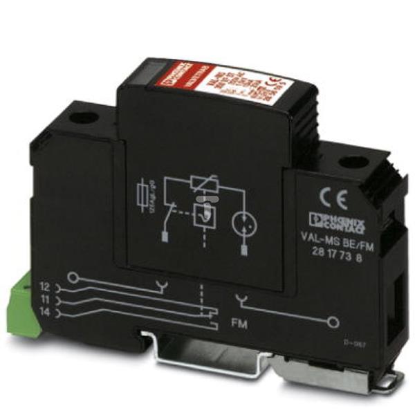 Ogranicznik przepięć typu 2 1P 20kA 1,5kV 350V AC VAL-MS 350 VF/FM 2856579