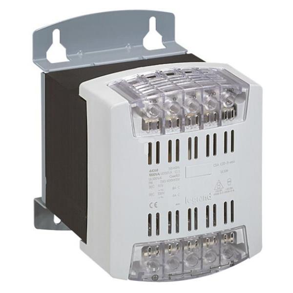 Transformator sterowniczy bezpieczeństwa (24V)/ separacyjny (48V) z filtrem 230/400-24/48V 1000VA 044238