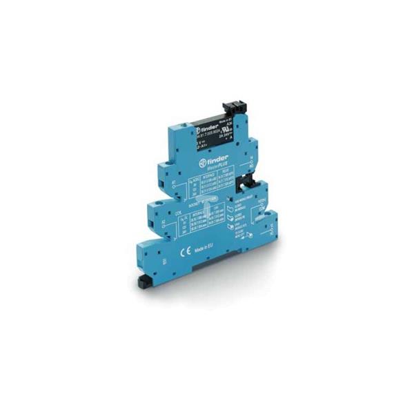 Przekaźnikowy moduł sprzęgający 6,2mm MasterPLUS do linii długich, SSR wyj. 2A / 24V DC zasil. 110-125V AC/DC 39.30.3.125.9024