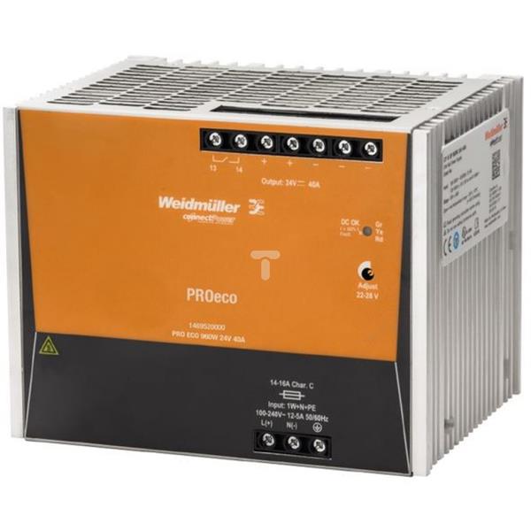 Zasilacz impulsowy 100-240V AC/24V DC 40A 960W PRO ECO 960W 24V 40A 1469520000