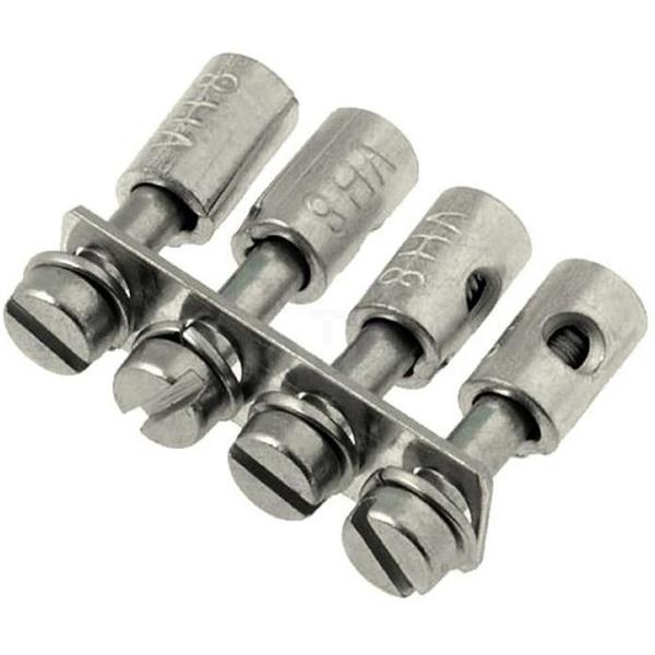 Mostek poprzeczny 4-torowy, raster 6mm szary Q 4 SAK2.5 0337200000