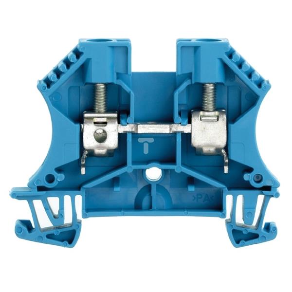 Złączka szynowa 2-przewodowa 6mm2 niebieska Ex WDU 6 BL 1020280000