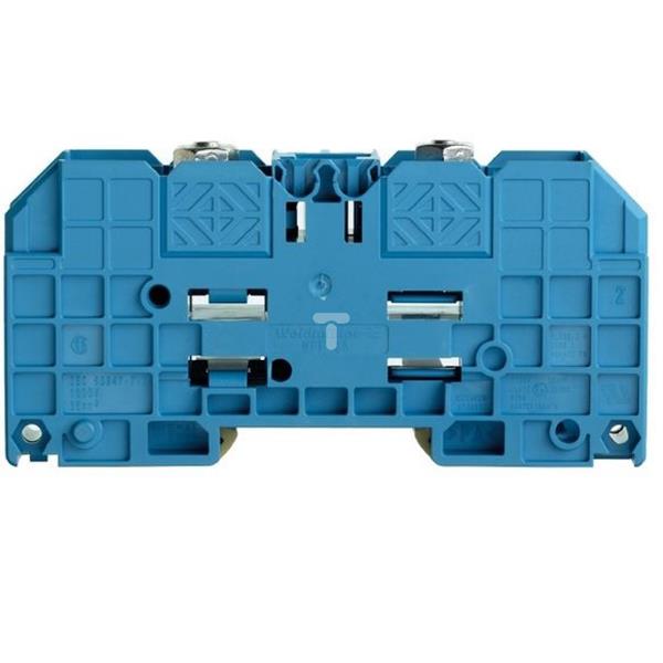 Złączka szynowa 2-przewodowa 35mm2 niebieska Ex WFF 35 BL 1028380000