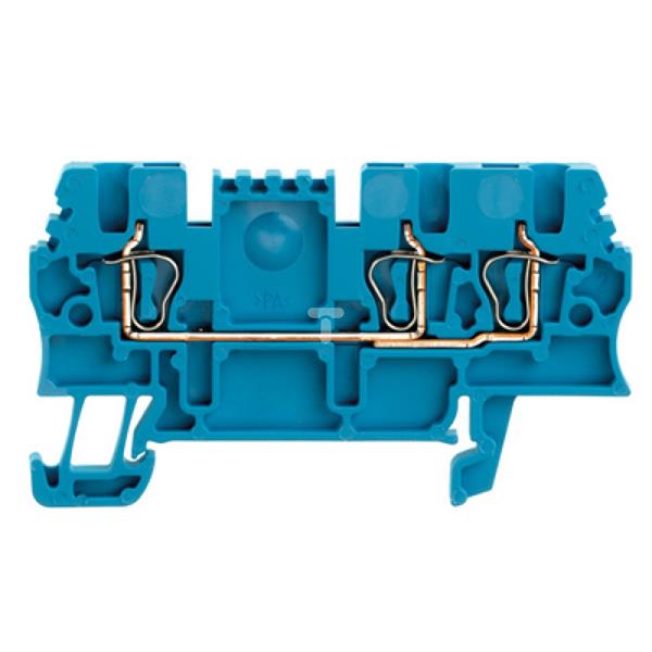 Złączka szynowa 3-przewodowa 1,5mm2 niebieska Ex ZDU 1.5/3AN BL 1775540000