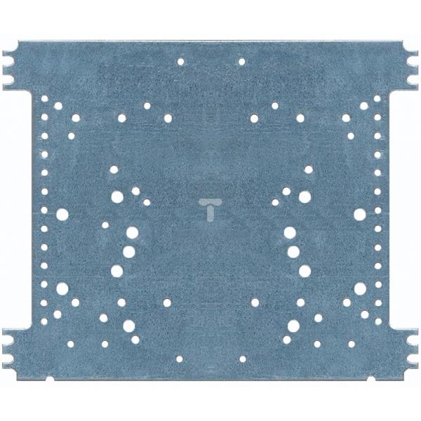 Płyta montażowa metalowa 229x283x2,5mm K MP 2 HPL00473