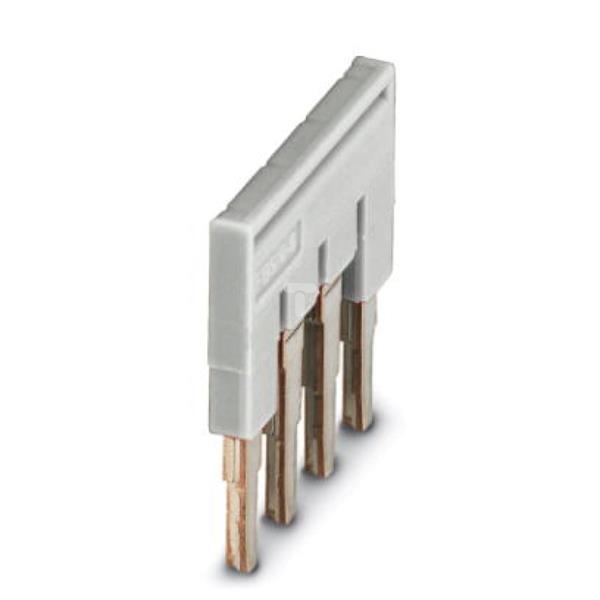 Mostek wtykany 4-biegunowy 6,2mm szary FBS 4-6 GY 3032279
