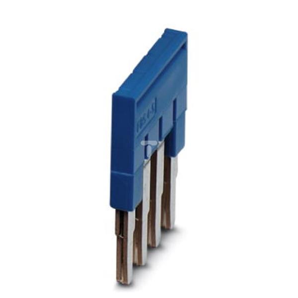 Mostek wtykany 4-biegunowy 5,2mm niebieski FBS 4-5 BU 3036893