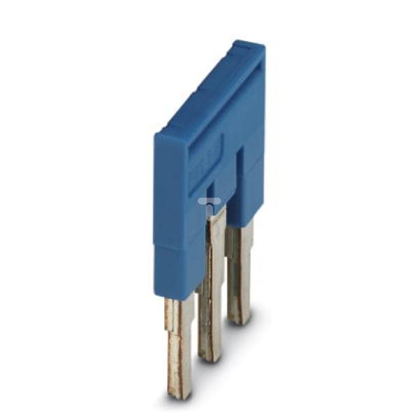 Mostek wtykany 3-biegunowy 6,2mm niebieski FBS 3-6 BU 3036945
