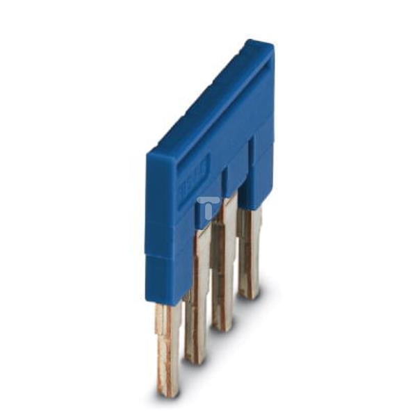 Mostek wtykany 4-biegunowy 6,2mm niebieski FBS 4-6 BU 3036958