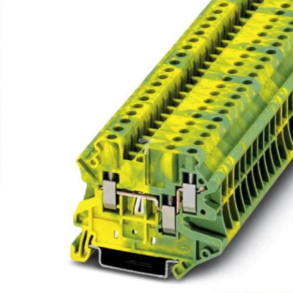 Złączka szynowa ochronna 4mm2 zielono-żółta Ex UT 4-TWIN-PE 3044380