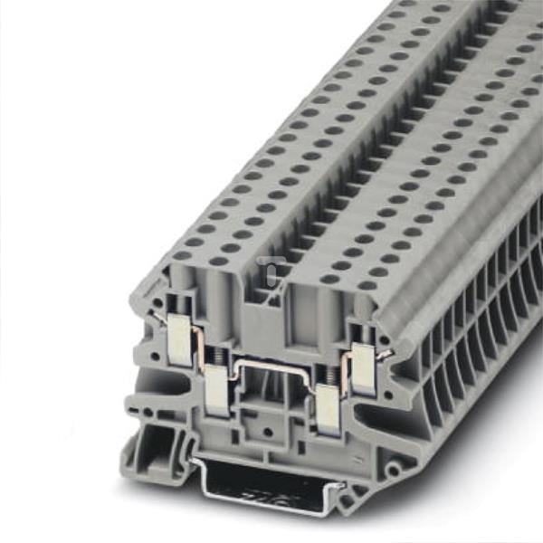 Złączka szynowa 4-przewodowa 4mm2 szara Ex UT 4-QUATTRO 3044571