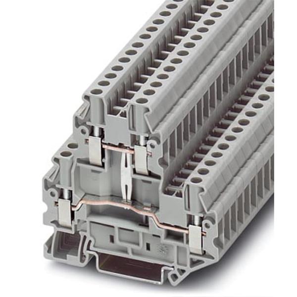 Złączka szynowa 2-piętrowa 2,5mm2 szara Ex UTTB 2,5-PV 3044652