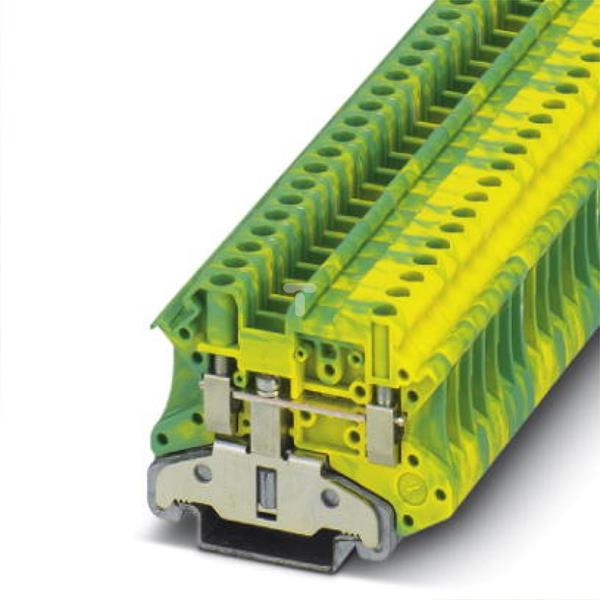 Złączka szynowa ochronna 4mm2 zielono-żółta Ex UT 4-MTD-PE/S 3046207