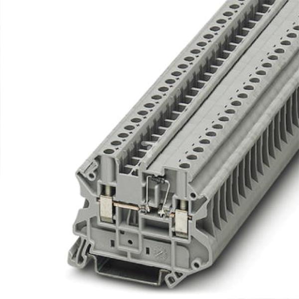Złączka szynowa elementów kontrolnych 2-przewodowa 4mm2 szara UT 4-MTD-DIO/R-L 3046359