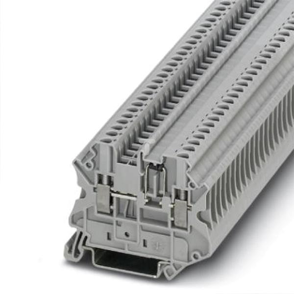 Złączka szynowa elementów kontrolnych 2-przewodowa 2,5mm2 szara UT 2,5-MTD-DIO/L 3064137