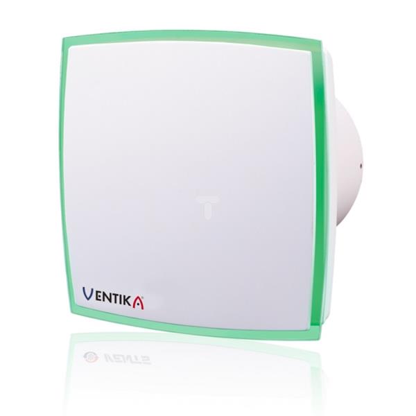 Wentylator osiowy fi 100mm standard z podświetleniem led (zielonym) D100LDL