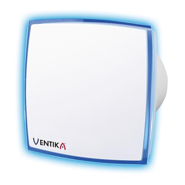 Wentylator osiowy fi 100mm standard z podświetleniem led (niebieskim) D100LDLBLUE
