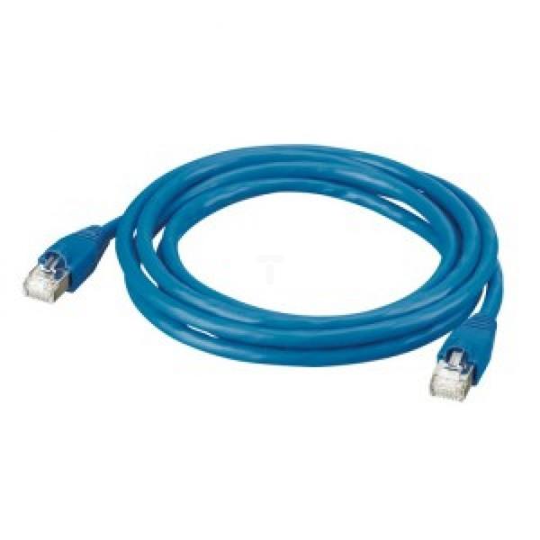 Kabel krosowy (Patch Cord) SF/UTP kat.6 niebieski 2m 051753