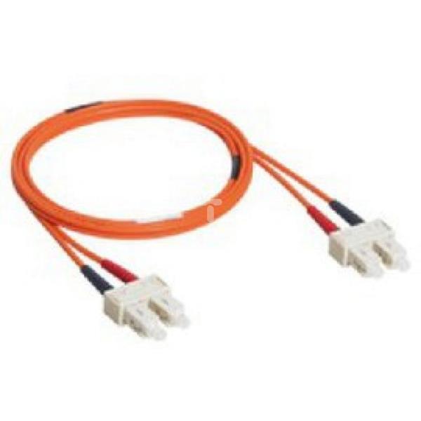 Patch cord światłowodowy SC/SC duplex MM 50/125 OM2 LSOH 1m 033069