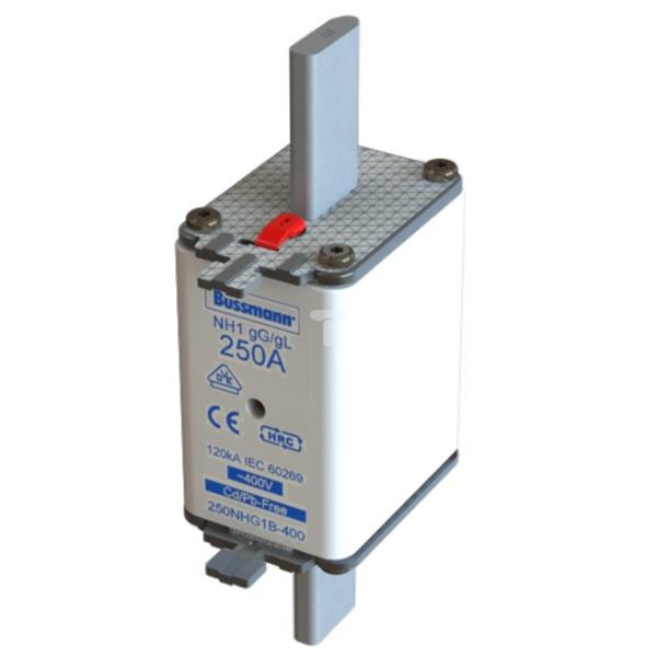 Wkładka NH1 250A 400V gL/gG podwójny wskaźnik 250NHG1B-400