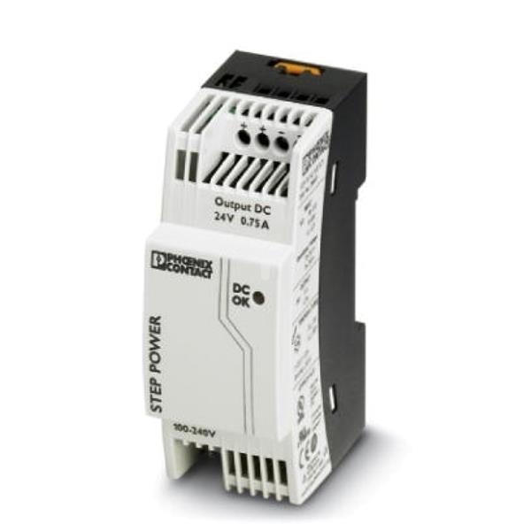 Zasilacz impulsowy 100-240V AC/24V DC 18W 0,75A (modułowy) STEP-PS/1AC/24DC/0.75 2868635