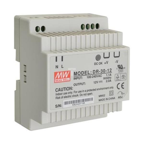 Zasilacz impulsowy 85-264V AC 12V DC 2A 24W DR-30-12