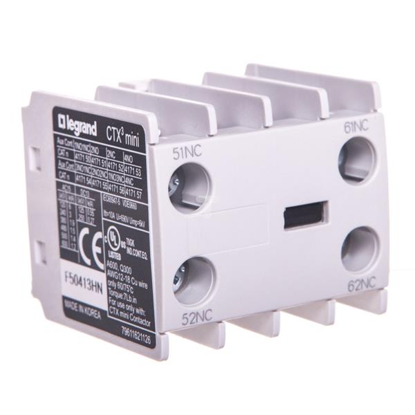 Styk pomocniczy 2R montaż czołowy CTX3 MINI 417152