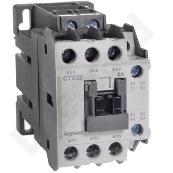 Stycznik mocy 9A 3P 380V AC 1Z 1R CTX3 416088