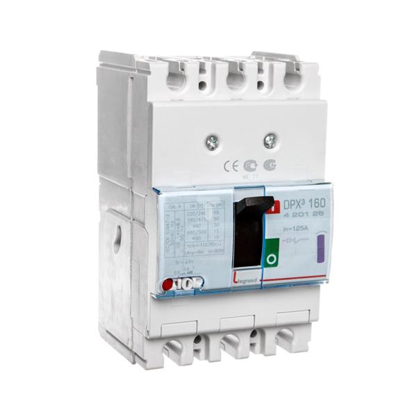 Wyłącznik mocy 125A 3P 50kA DPX3 160 420126