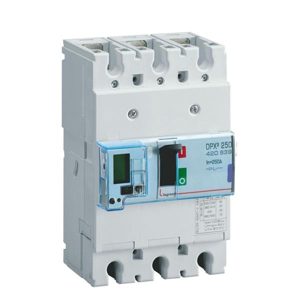 Wyłącznik mocy 250A 3P 70kA DPX3 250 EL 420639