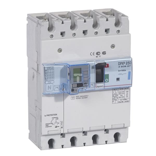 Wyłącznik mocy 160A 4P 70kA DPX3 250+BL.R 420627