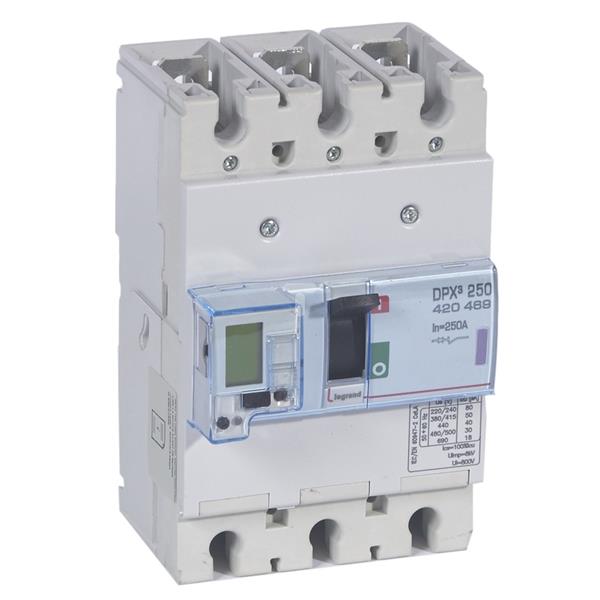 Wyłącznik mocy 250A 3P 50kA DPX3 250 EL+P 420469