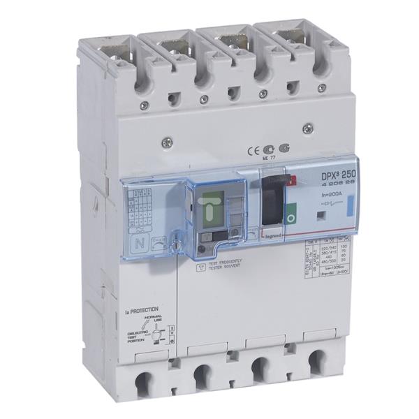 Wyłącznik mocy 200A 4P 70kA DPX3 250 R-PR 420628