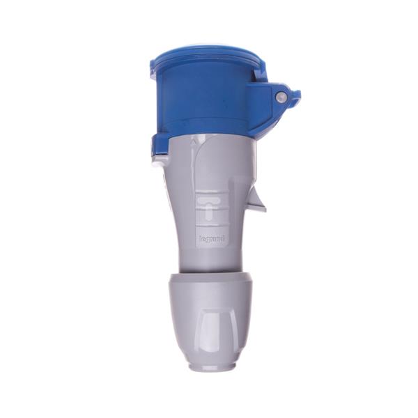 Gniazdo przenośne 3P 16A 230V niebieskie IP44 P17 TEMPRA PRO 555104