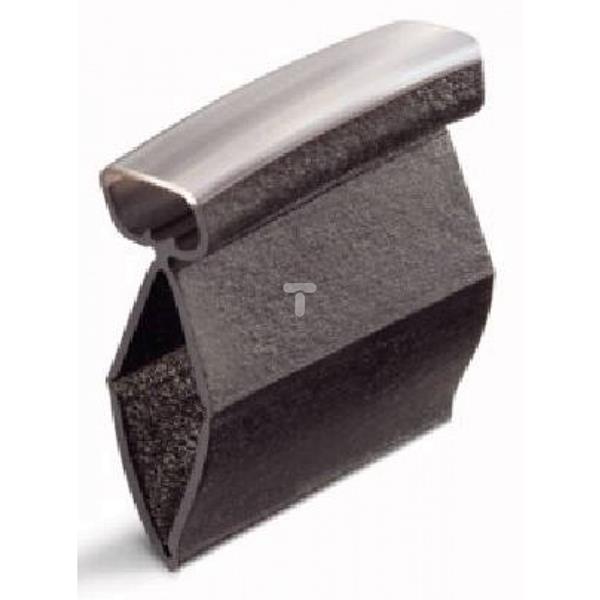 Tulejki oznacznikowe długość 12mm czarne do żył 0,25-1,5mm2 211-112 