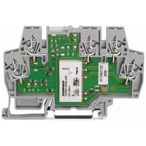 Złączka z przekaźnikiem minaturowym 24V AC/DC 1p 859-354
