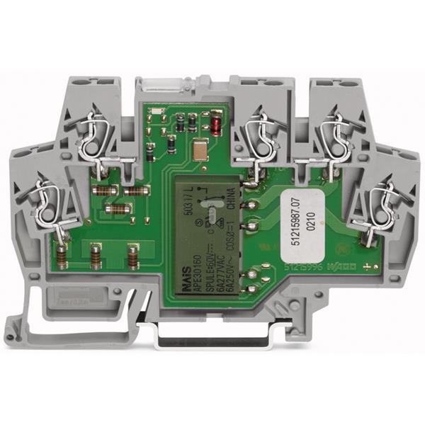 Złączka z przekaźnikiem minaturowym 230V AC 1p 859-368
