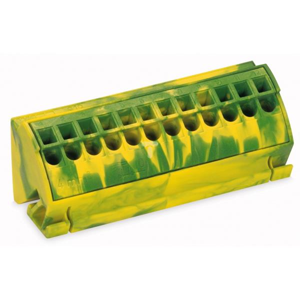 Blok potencjałowy PE 4mm2 żółto-zielony 812-100