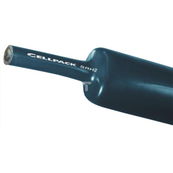 Rura termokurczliwa pogrubiana bez kleju czarna 22-75/1000mm SR2 127406