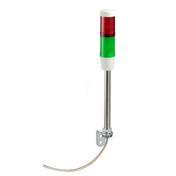 Wskaźnik bez buczka+2 elementy św. — O 45mm — 24 V AC/DC XVMB1RG