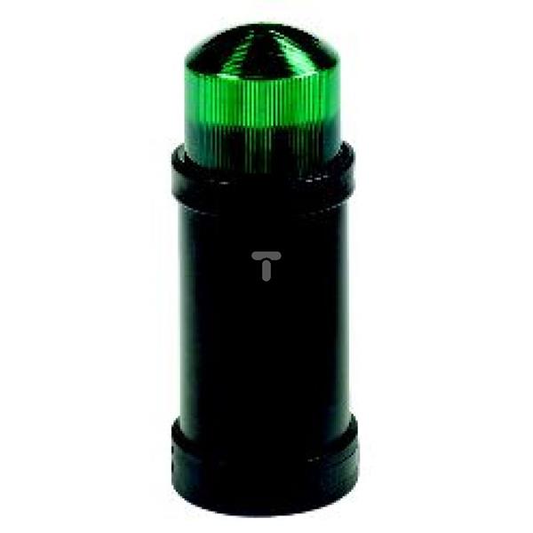 element świetlny O 70mm, światło migąjace, ziel., IP65 24 V XVBC6B3