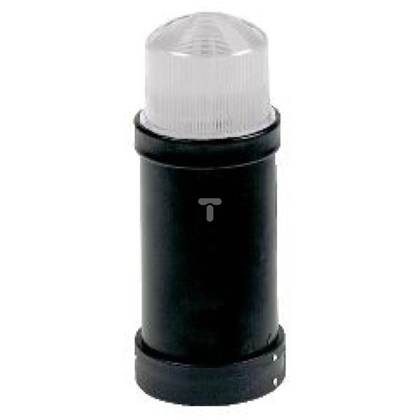 Element świetlny O 70mm, światło migąjace, przeźroczysty, IP65 24 V XVBC6B7