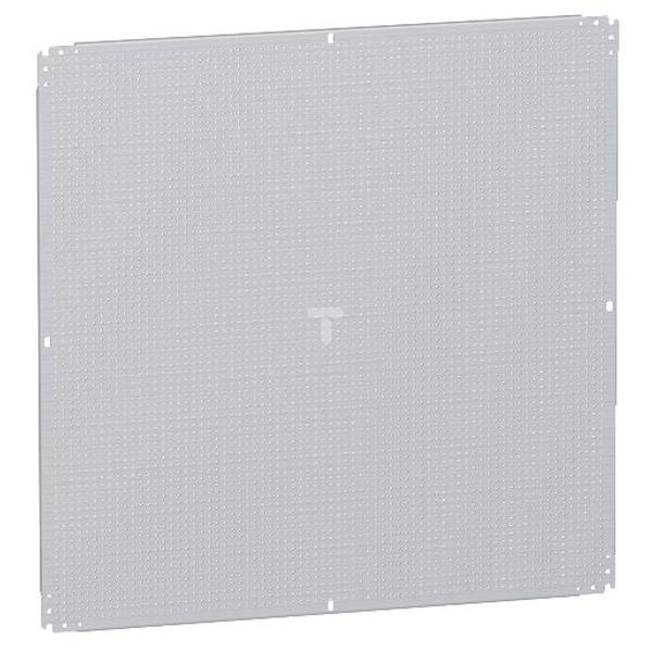 Płyta montażowa perforowana 700x500mm z otworami o wymiarach 3,6x12,5mm NSYMF75