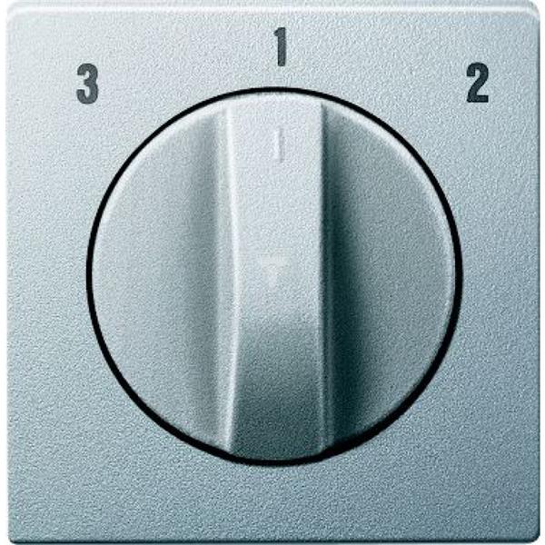 Płytka centralna obrotowego łącznika wentylatora, aluminium, system M MTN437160