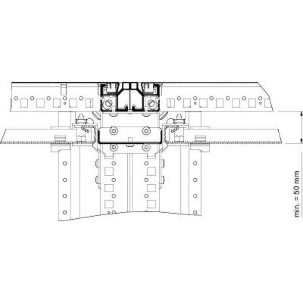 Spacial SF płyta montażowa pośrednia, 2200mm NSYSIMP22