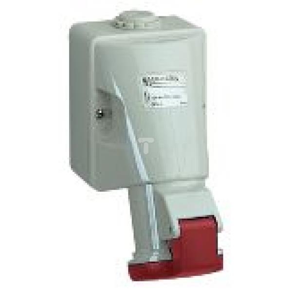 Gniazdo przemysłowe, 16A, 3p+E, 380...415 V AC, IP 45 83108