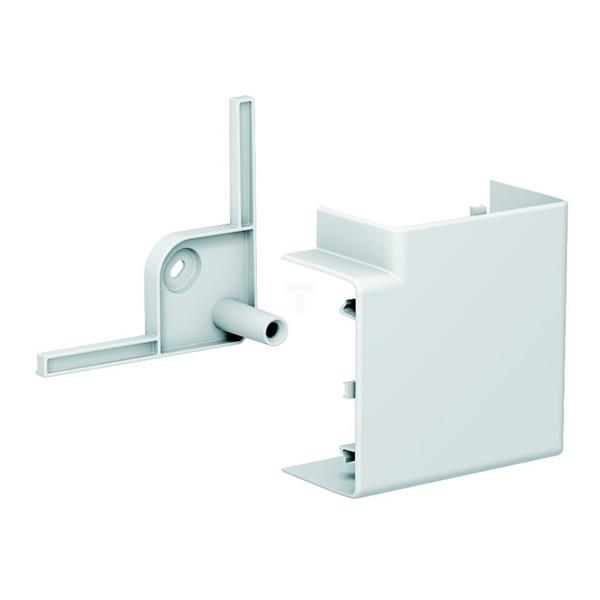 Optiline 70 Kolanko kanału 90st. PC/ABS białe ISM11403